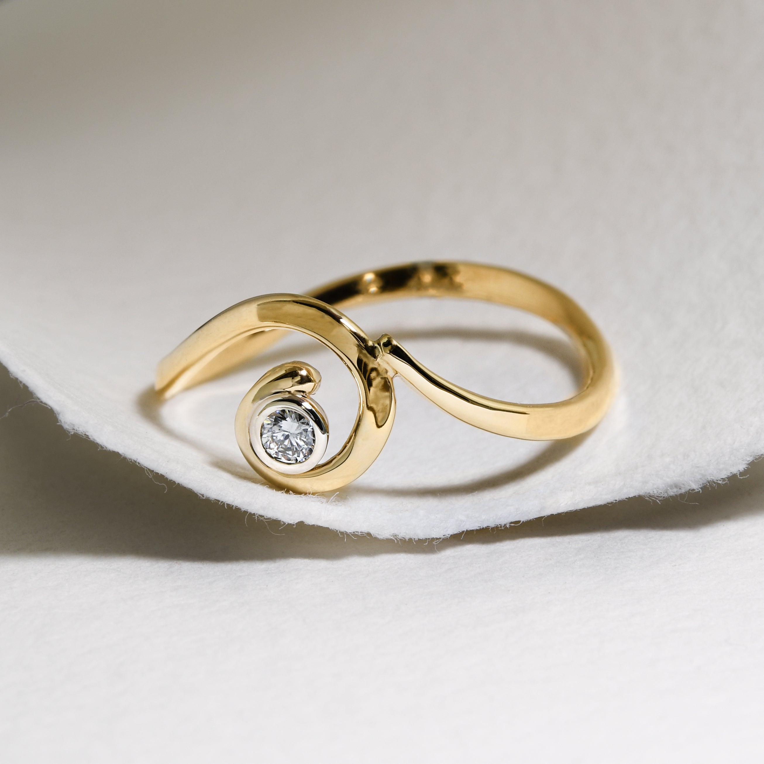 Handmade Dainty Gold Rings Set – JewelryByTm